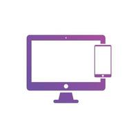 responsive web design icons vector