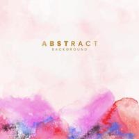 Abstract watercolor textured background. Design for your date, postcard, banner, logo. vector