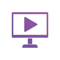 video marketing icon vector illustrations. Used for SEO or websites