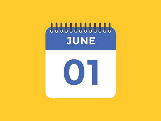 1 June Vector Art, Icons, and Graphics for Free Download