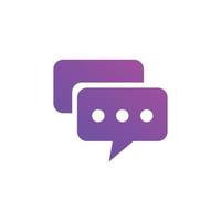 Online chat icons. Used for e-commerce, SEO and web design vector