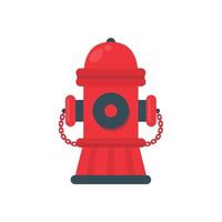 Fire hose icon. Red water pipes are used to extinguish fires. vector