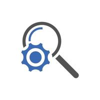 Search optimization icon. SEO optimization vector