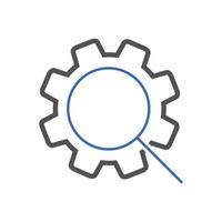 SEO, development, internet marketing icons. Search Engine Optimization icon vector
