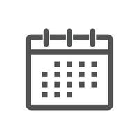 calendar icons Vector illustration. calendar camera symbol for SEO, Website and mobile apps