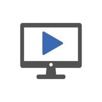 video marketing icon vector illustrations. Used for SEO or websites