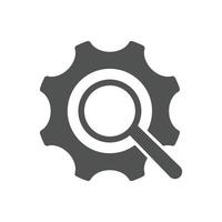 SEO, development, internet marketing icons. Search Engine Optimization icon vector