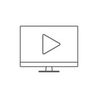 video marketing icon vector illustrations. Used for SEO or websites