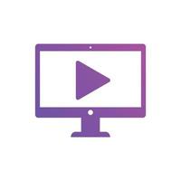 video marketing icon vector illustrations. Used for SEO or websites