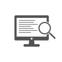 search result icons Vector illustration.search result icon symbol for SEO, Website and mobile apps