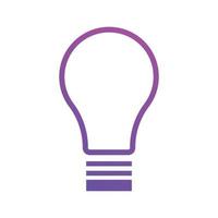 Creative idea icon vector illustrations. for SEO and websites. Light bulb, Solution, lamp icon