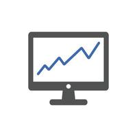 SEO Monitoring icon Vector illustration. digital marketing element. concept for SEO and Website