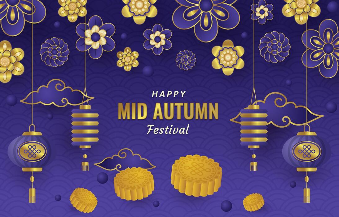 Mid Autumn Festival Background Vector Art, Icons, and Graphics for Free
