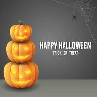 Cartoon halloween background vector