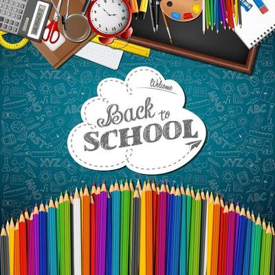 Back to school background