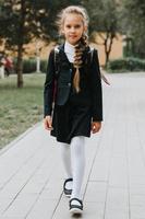 back to school kid girl photo