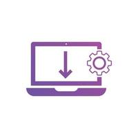 landing page optimization icons. Used for SEO or websites. vector