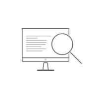 search result icons Vector illustration.search result icon symbol for SEO, Website and mobile apps