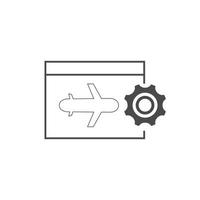 landing page optimization icons. Used for SEO or websites. vector