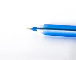 Pen in a white background. photo