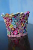 Handmade Pen Holder. photo