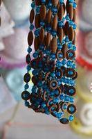 Beautiful collection of handmade beaded necklaces. Handmade Beaded Nacklece. photo