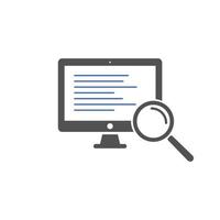 search result icons Vector illustration.search result icon symbol for SEO, Website and mobile apps