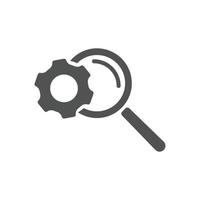 SEO, development, internet marketing icons. Search Engine Optimization icon vector