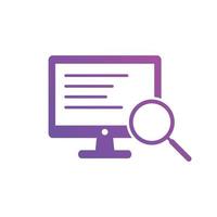 search result icons Vector illustration.search result icon symbol for SEO, Website and mobile apps