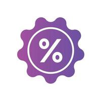 Discount campaign icons Vector illustration. Discount campaign sign symbol for e commerce and website