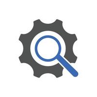 SEO, development, internet marketing icons. Search Engine Optimization icon vector
