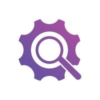 SEO, development, internet marketing icons. Search Engine Optimization icon vector