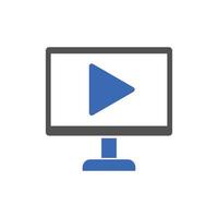 video marketing icon vector illustrations. Used for SEO or websites