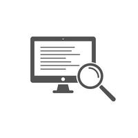 search result icons Vector illustration.search result icon symbol for SEO, Website and mobile apps