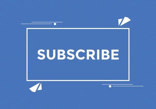 subscribe button. subscribe speech bubble. subscribe Colorful web banner. vector illustration. subscribe label sign template