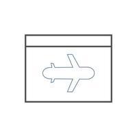 landing page icons. Used for SEO or websites vector