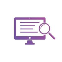 search result icons Vector illustration.search result icon symbol for SEO, Website and mobile apps