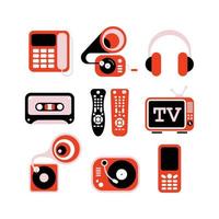 Electronic Vector Icons