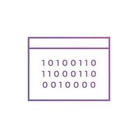 Web code icons. Website coding icon symbol vector
