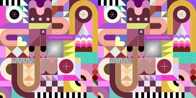 Seamless Geometric Pattern vector