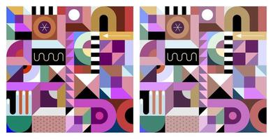 Abstract Geometric Seamless Design vector