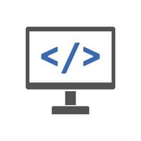 Custom coding icons Vector illustration. modern style Custom coding symbol