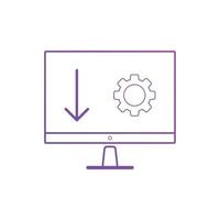 landing page optimization icons. Used for SEO or websites. vector