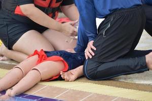 dummy drowning victim photo