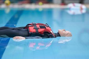 dummy drowning victim photo