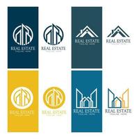 Real Estate Business Logo vector illustration design