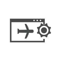 landing page optimization icons. Used for SEO or websites. vector