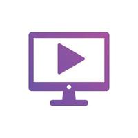 video marketing icon vector illustrations. Used for SEO or websites