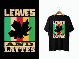 Autumn T-Shirt Design vector