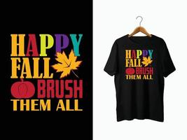 Autumn T-Shirt Design vector